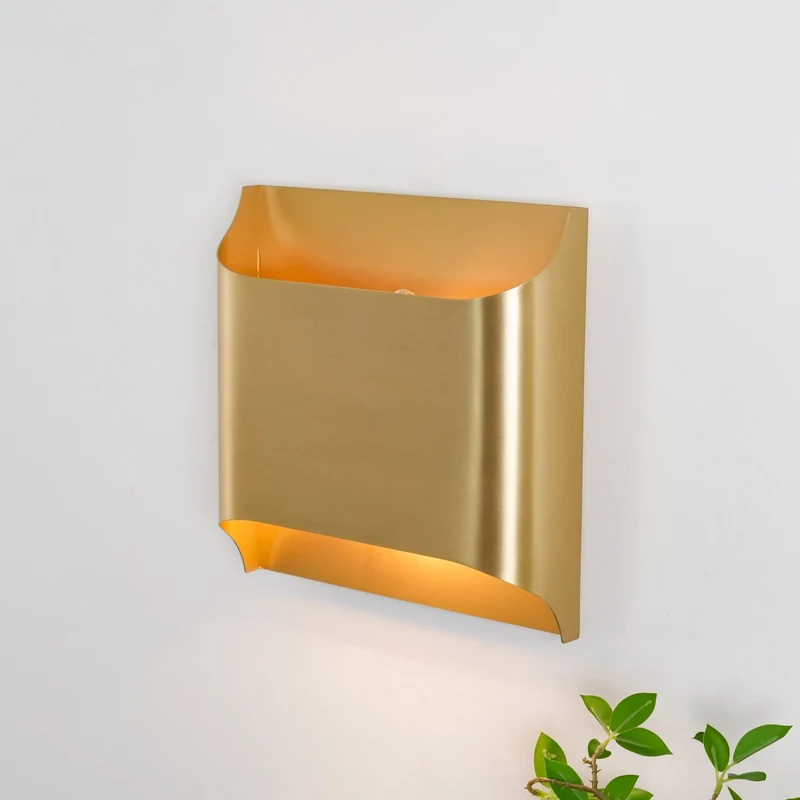 Wandlamp Messing G9 Fitting Scandinavisch Design Zwart of Goudkleur voor Hal Woonkamer Slaapkamer Stijlvol | Sansoti