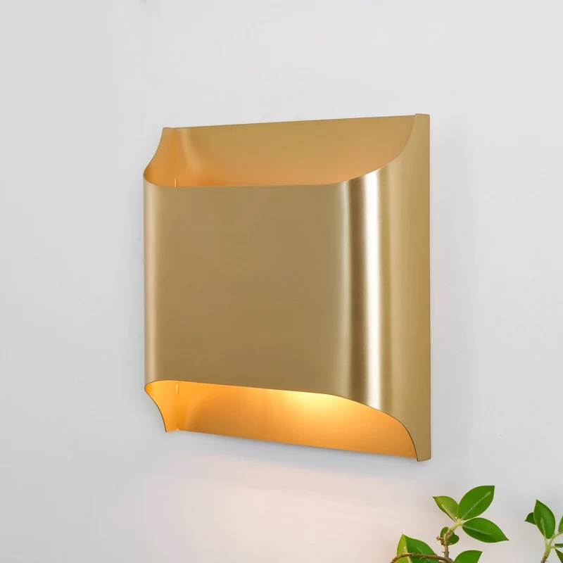 Wandlamp Messing G9 Fitting Scandinavisch Design Zwart of Goudkleur voor Hal Woonkamer Slaapkamer Stijlvol | Sansoti