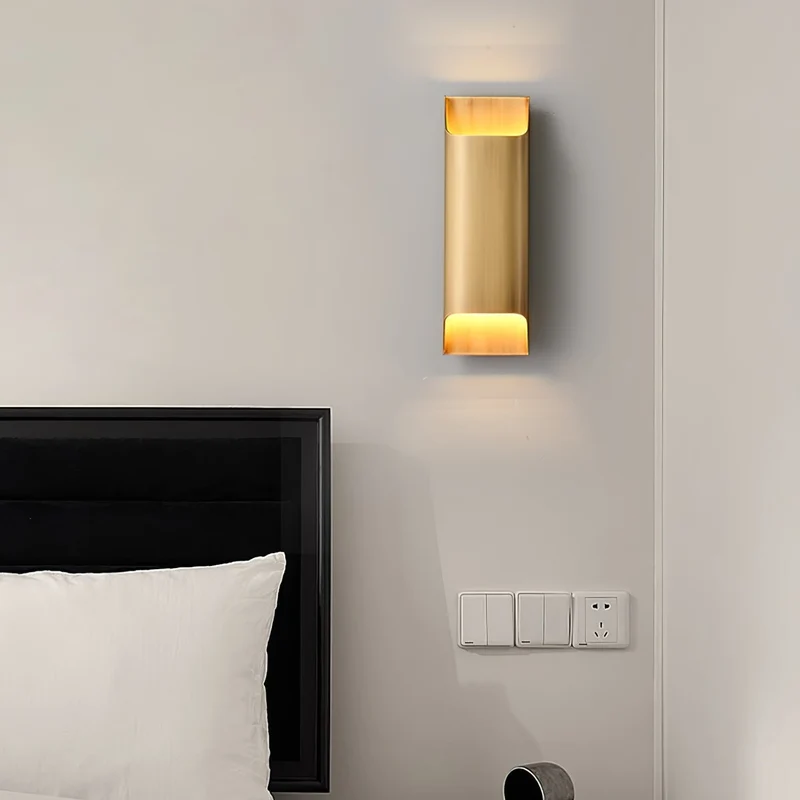 Wandlamp Messing G9 Fitting Scandinavisch Design Zwart of Goudkleur voor Hal Woonkamer Slaapkamer Stijlvol | Sansoti