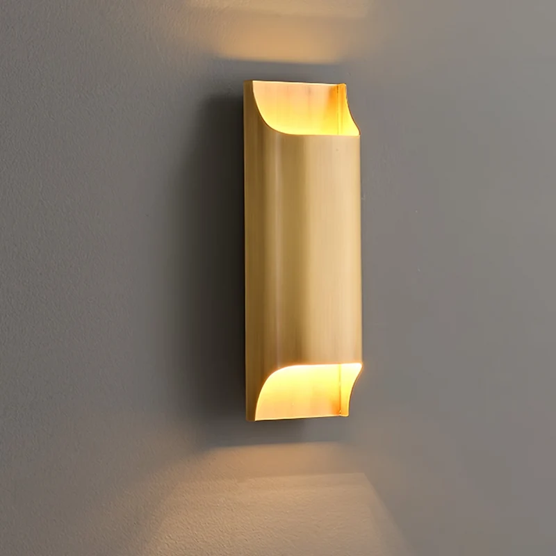 Wandlamp Messing G9 Fitting Scandinavisch Design Zwart of Goudkleur voor Hal Woonkamer Slaapkamer Stijlvol | Sansoti