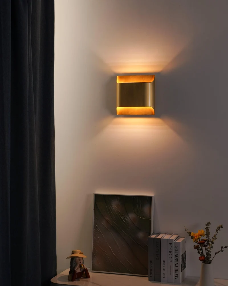 Wandlamp Messing G9 Fitting Scandinavisch Design Zwart of Goudkleur voor Hal Woonkamer Slaapkamer Stijlvol | Sansoti