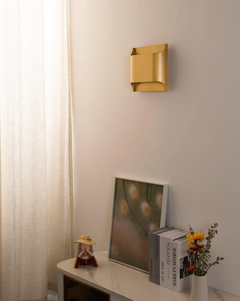 Wandlamp Messing G9 Fitting Scandinavisch Design Zwart of Goudkleur voor Hal Woonkamer Slaapkamer Stijlvol | Sansoti