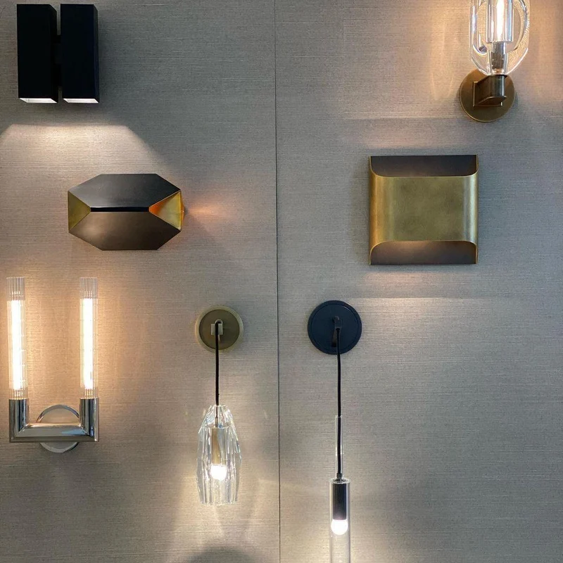 Wandlamp Messing G9 Fitting Scandinavisch Design Zwart of Goudkleur voor Hal Woonkamer Slaapkamer Stijlvol | Sansoti