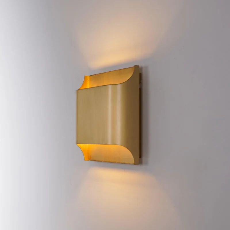 Wandlamp Messing G9 Fitting Scandinavisch Design Zwart of Goudkleur voor Hal Woonkamer Slaapkamer Stijlvol | Sansoti
