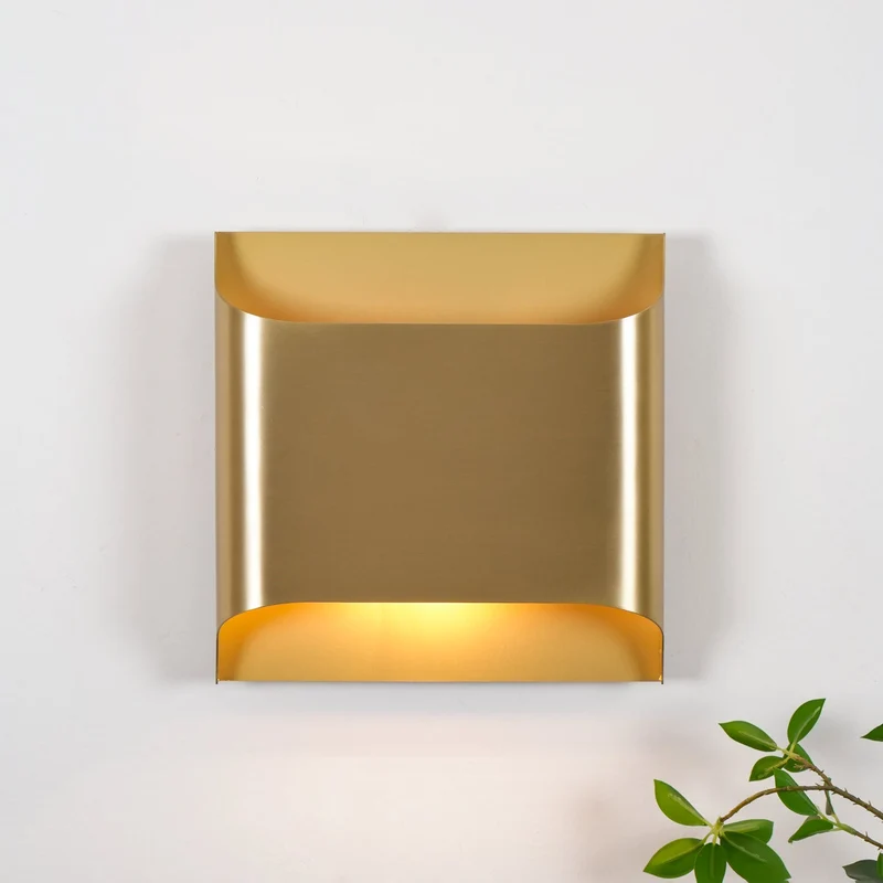 Wandlamp Messing G9 Fitting Scandinavisch Design Zwart of Goudkleur voor Hal Woonkamer Slaapkamer Stijlvol | Sansoti
