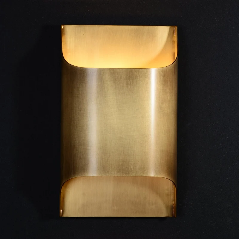Wandlamp Messing G9 Fitting Scandinavisch Design Zwart of Goudkleur voor Hal Woonkamer Slaapkamer Stijlvol | Sansoti
