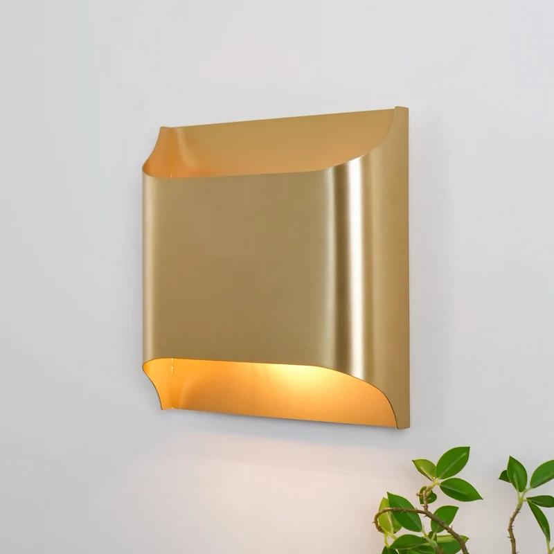 Wandlamp Messing G9 Fitting Scandinavisch Design Zwart of Goudkleur voor Hal Woonkamer Slaapkamer Stijlvol | Sansoti
