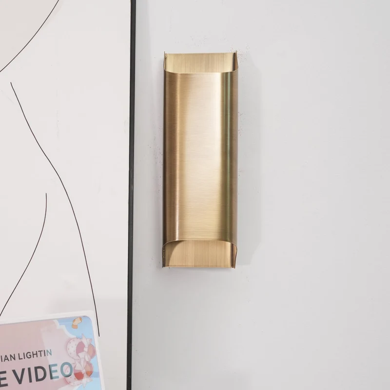 Wandlamp Messing G9 Fitting Scandinavisch Design Zwart of Goudkleur voor Hal Woonkamer Slaapkamer Stijlvol | Sansoti