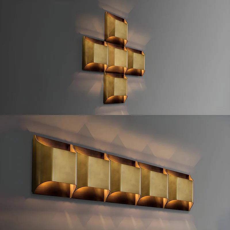 Wandlamp Messing G9 Fitting Scandinavisch Design Zwart of Goudkleur voor Hal Woonkamer Slaapkamer Stijlvol | Sansoti