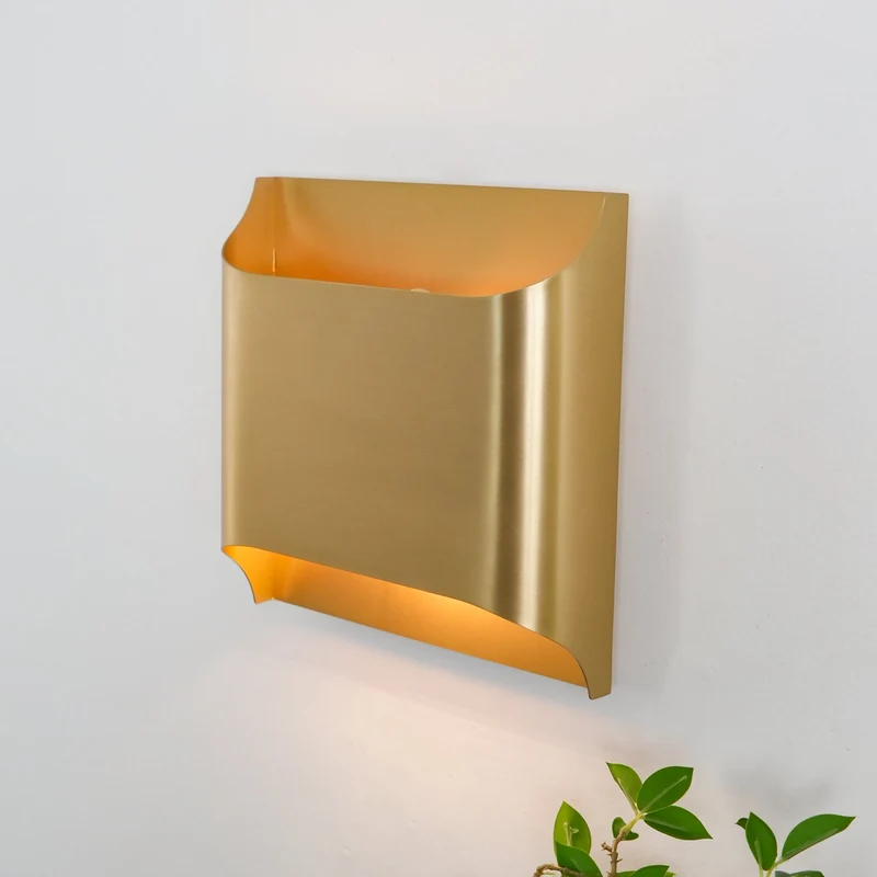 Wandlamp Messing G9 Fitting Scandinavisch Design Zwart of Goudkleur voor Hal Woonkamer Slaapkamer Stijlvol | Sansoti