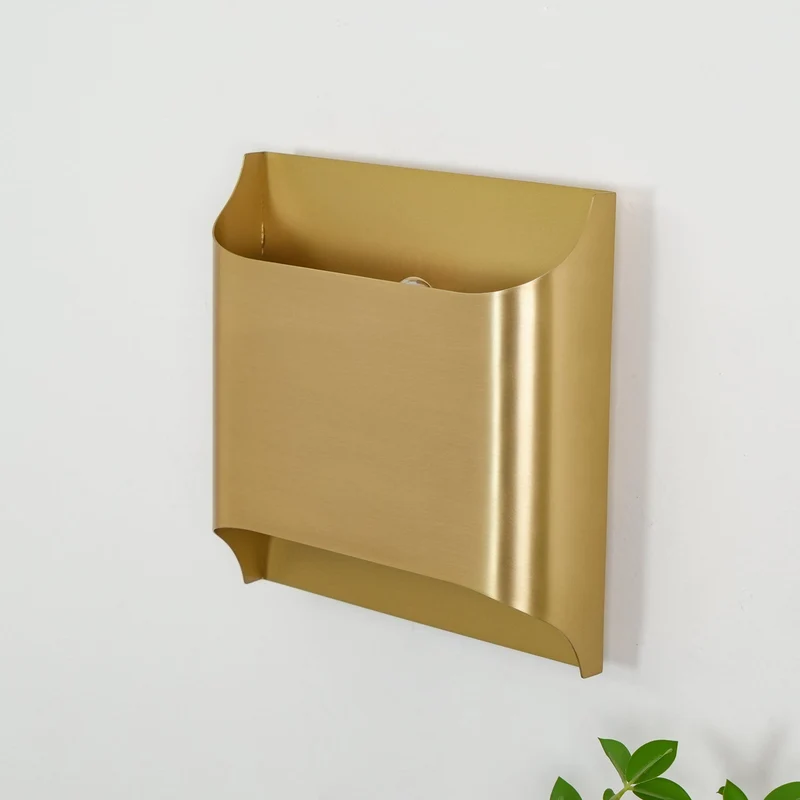 Wandlamp Messing G9 Fitting Scandinavisch Design Zwart of Goudkleur voor Hal Woonkamer Slaapkamer Stijlvol | Sansoti