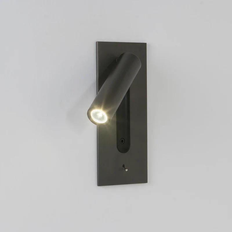 Industriële wandlamp aluminium LED 3000K-6000K met schakelaar interieur wandverlichting minimalistisch design | Sansoti