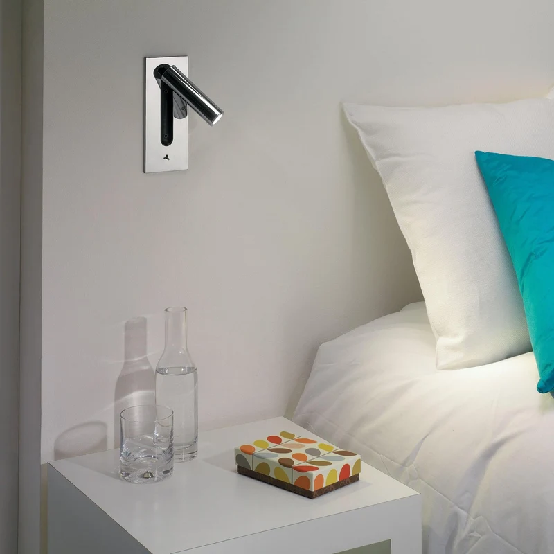 Industriële wandlamp aluminium LED 3000K-6000K met schakelaar interieur wandverlichting minimalistisch design | Sansoti