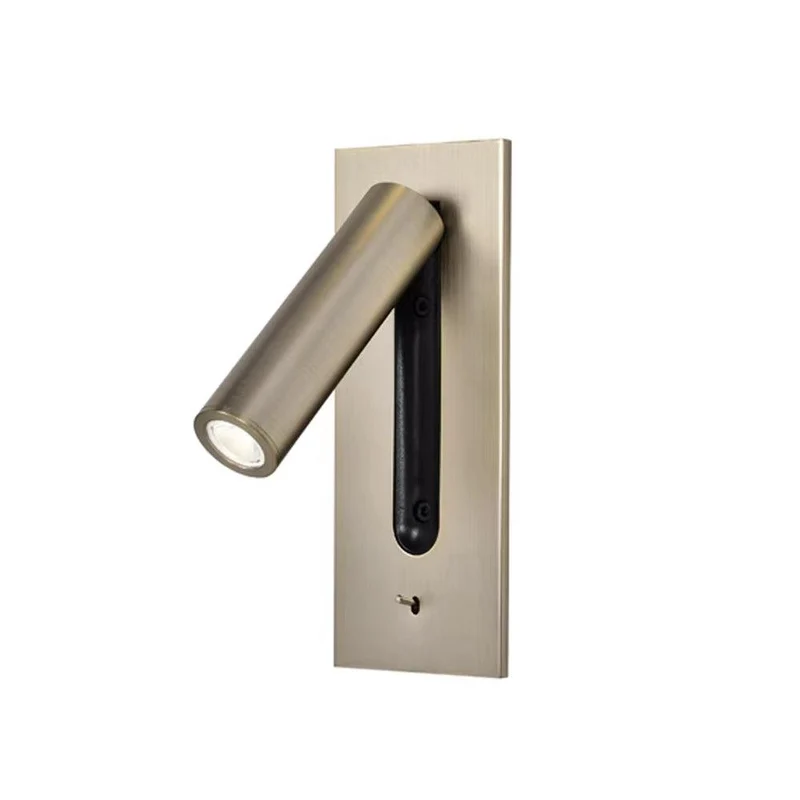 Industriële wandlamp aluminium LED 3000K-6000K met schakelaar interieur wandverlichting minimalistisch design | Sansoti