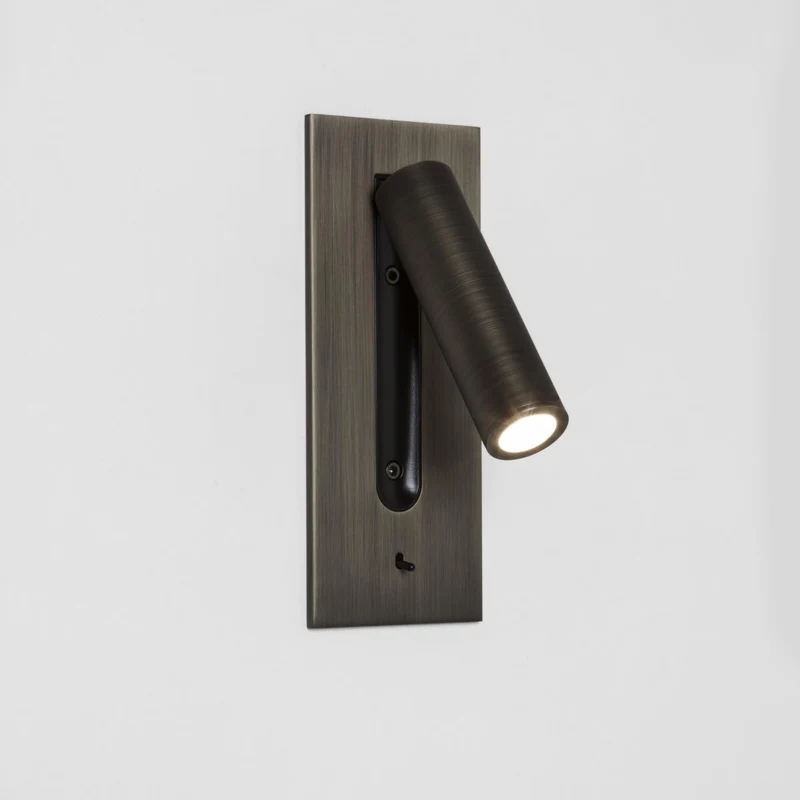 Industriële wandlamp aluminium LED 3000K-6000K met schakelaar interieur wandverlichting minimalistisch design | Sansoti