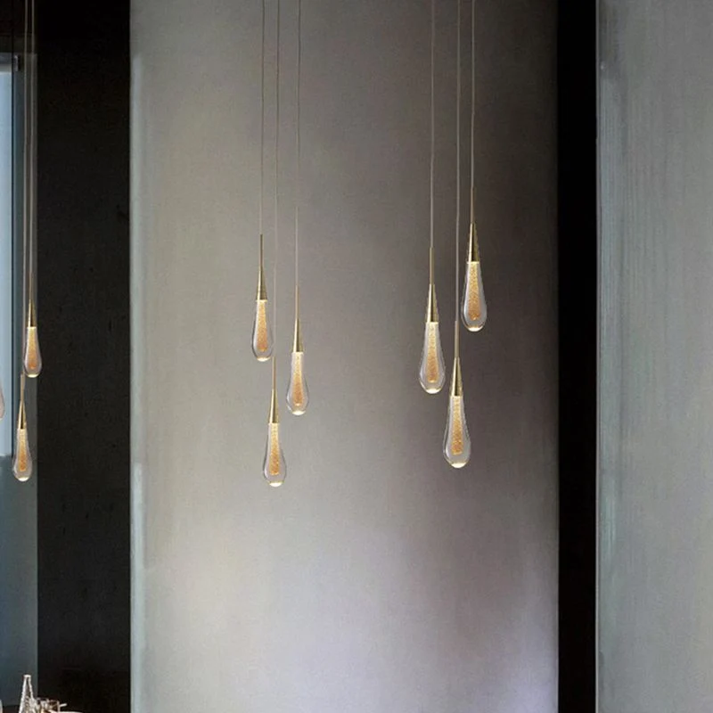 Hanglamp Kristal Goudkleurig Modern Design 1-3-5 Lichtpunten Eetkamer Woonkamer Decoratief Sfeervol Elegant | Sansoti