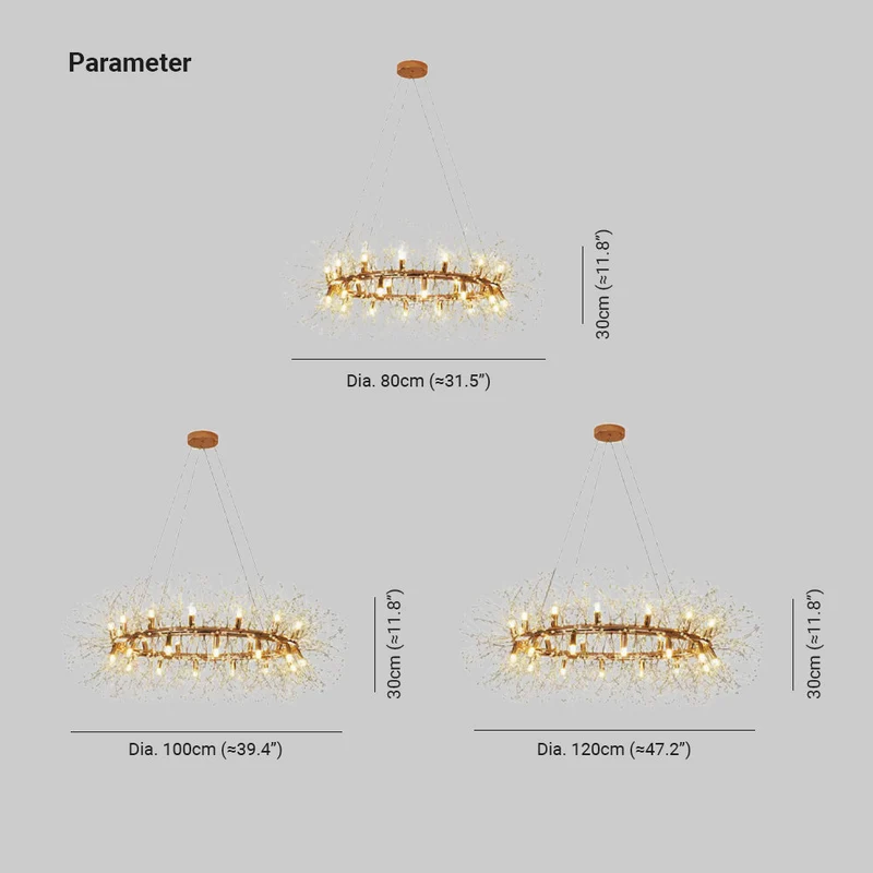 Hanglamp Kristal Metaal Goudkleurig Modern Design LED E27 Woonkamer Eetkamer Sfeervol Sfeerverlichting | Sansoti