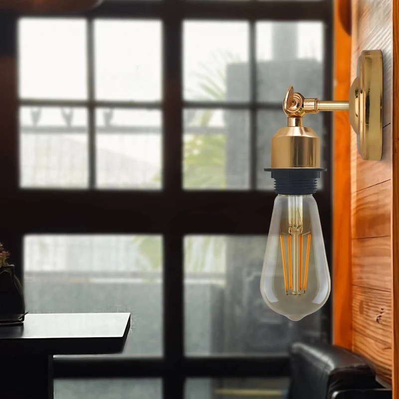 Wandlampe Vintage E27 Industrie Innen Verstellbare ~3736