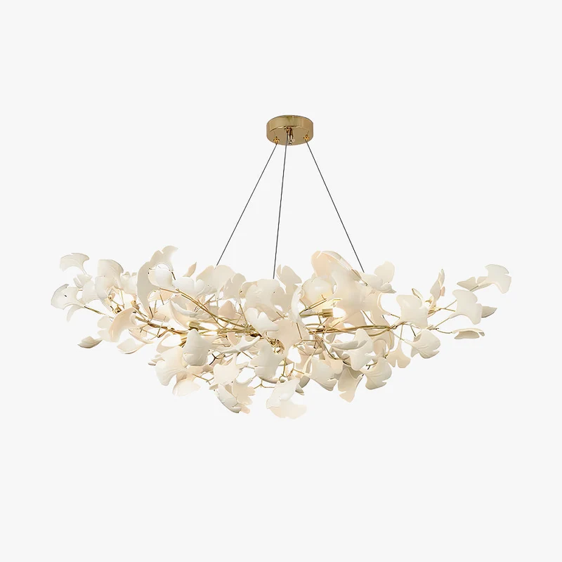 Keramische Hanglamp U-Vorm Goud Nikkel Woonkamer Eetkamer Slaapkamer Plafondverlichting Modern Design | Sansoti