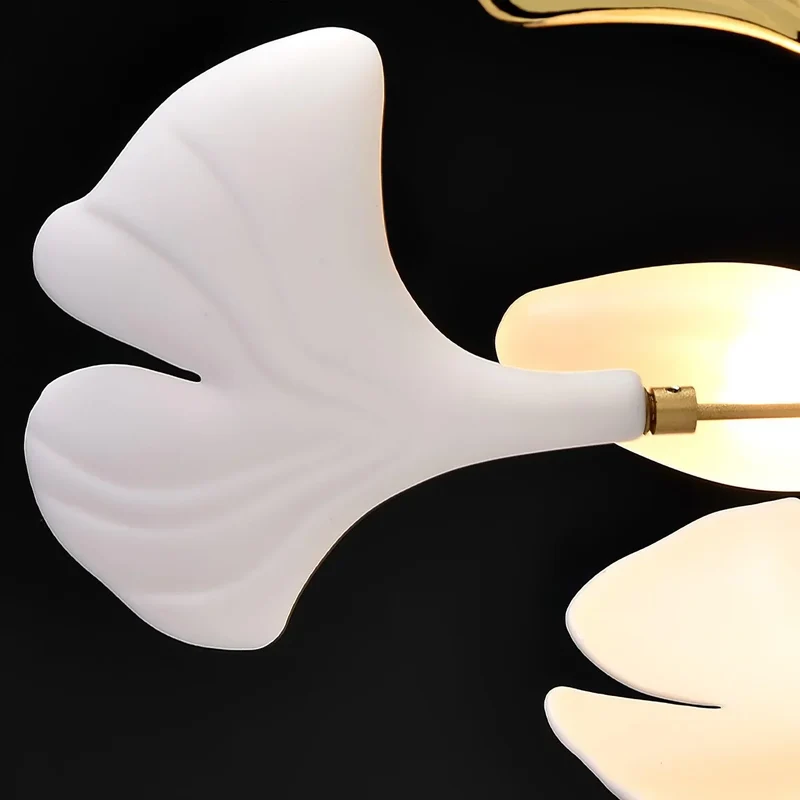 Keramische Hanglamp U-Vorm Goud Nikkel Woonkamer Eetkamer Slaapkamer Plafondverlichting Modern Design | Sansoti