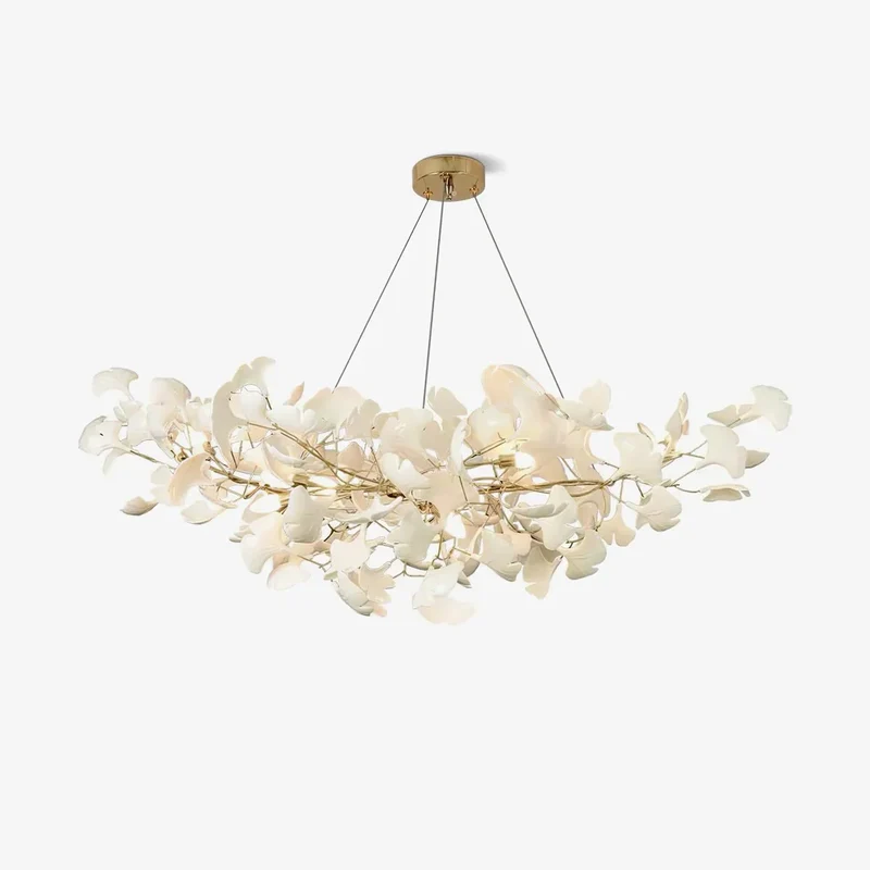 Keramische Hanglamp U-Vorm Goud Nikkel Woonkamer Eetkamer Slaapkamer Plafondverlichting Modern Design | Sansoti