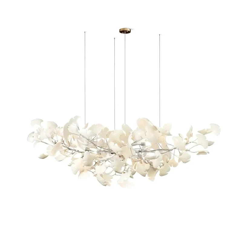 Keramische Hanglamp U-Vorm Goud Nikkel Woonkamer Eetkamer Slaapkamer Plafondverlichting Modern Design | Sansoti