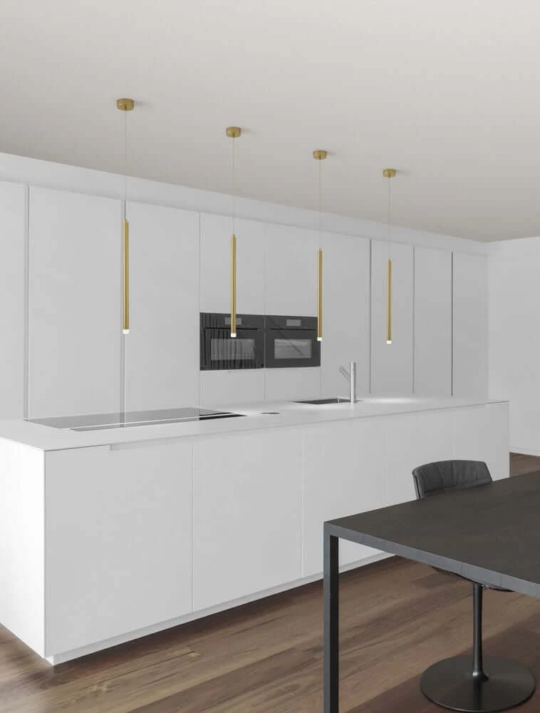 Trimle LED Pendelleuchte H 50cm Ø 2,5cm 3000K