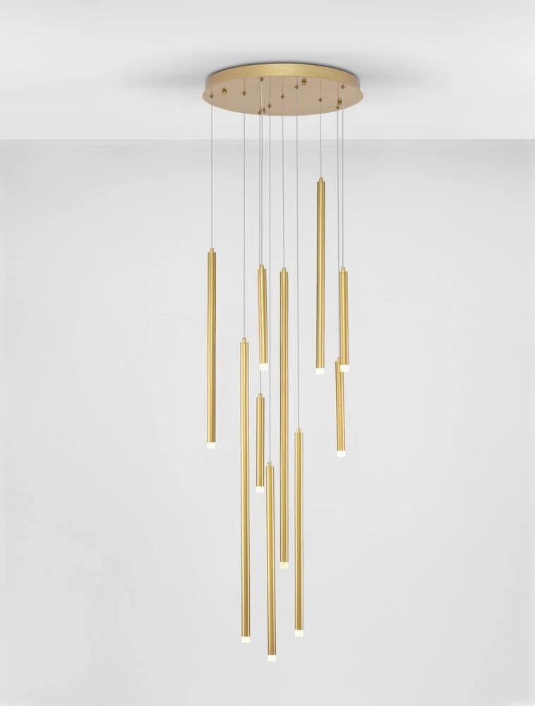 Trimle LED Pendelleuchte 10-flammig Ø 50cm 3000K