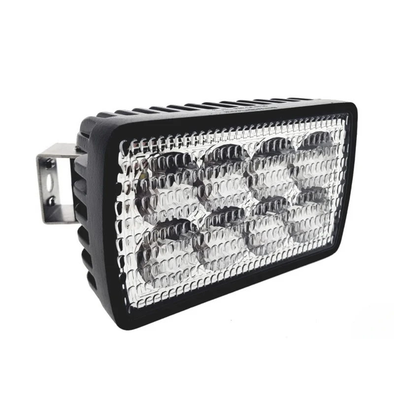 Rechteckige LED-Arbeitsleuchte mit verstellbarer Edelstahlhalterung / 40 W