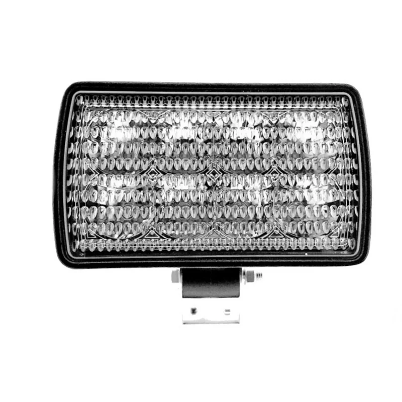 Rechteckige LED-Arbeitsleuchte mit verstellbarer Edelstahlhalterung / 40 W