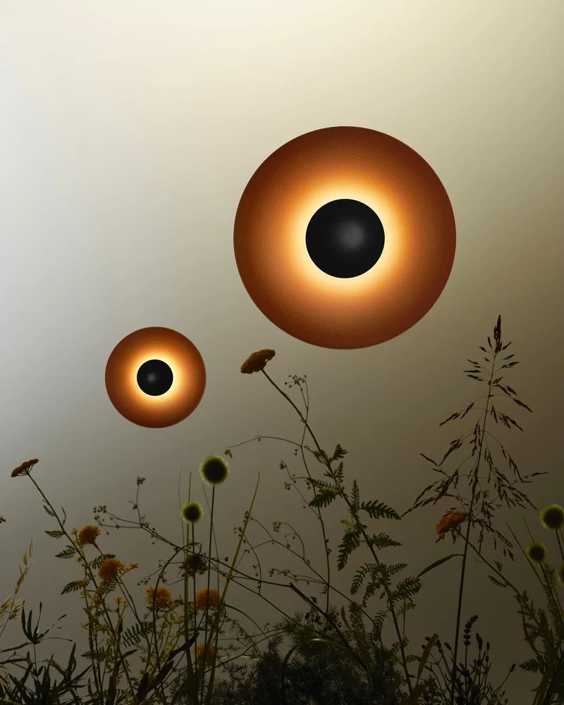 Ronde LED Wandlamp Eclipse Metaal Plafondlamp Modern Minimalistische Verlichting Woonkamer Slaapkamer | Sansoti