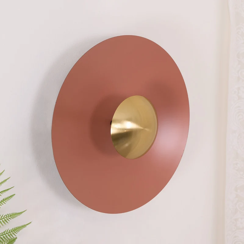 Ronde LED Wandlamp Eclipse Metaal Plafondlamp Modern Minimalistische Verlichting Woonkamer Slaapkamer | Sansoti