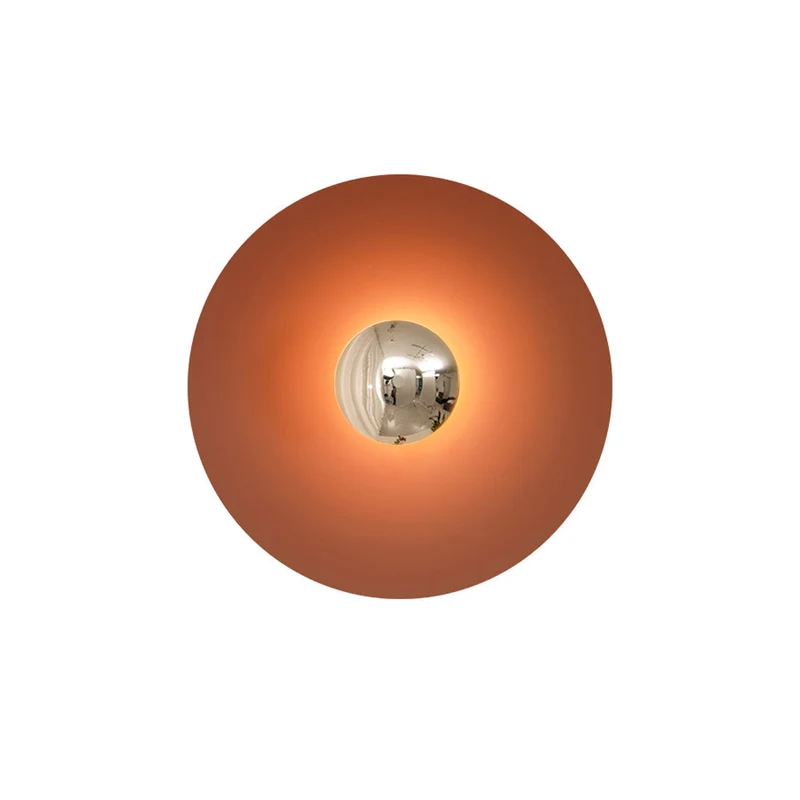 Ronde LED Wandlamp Eclipse Metaal Plafondlamp Modern Minimalistische Verlichting Woonkamer Slaapkamer | Sansoti