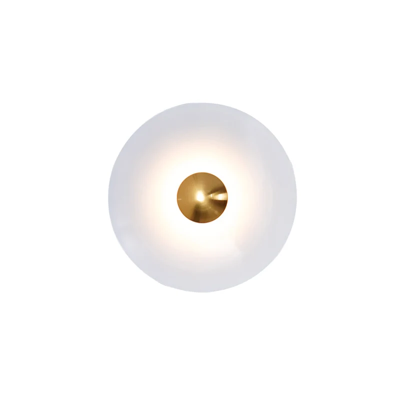 Ronde LED Wandlamp Eclipse Metaal Plafondlamp Modern Minimalistische Verlichting Woonkamer Slaapkamer | Sansoti