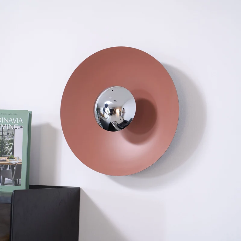 Ronde LED Wandlamp Eclipse Metaal Plafondlamp Modern Minimalistische Verlichting Woonkamer Slaapkamer | Sansoti