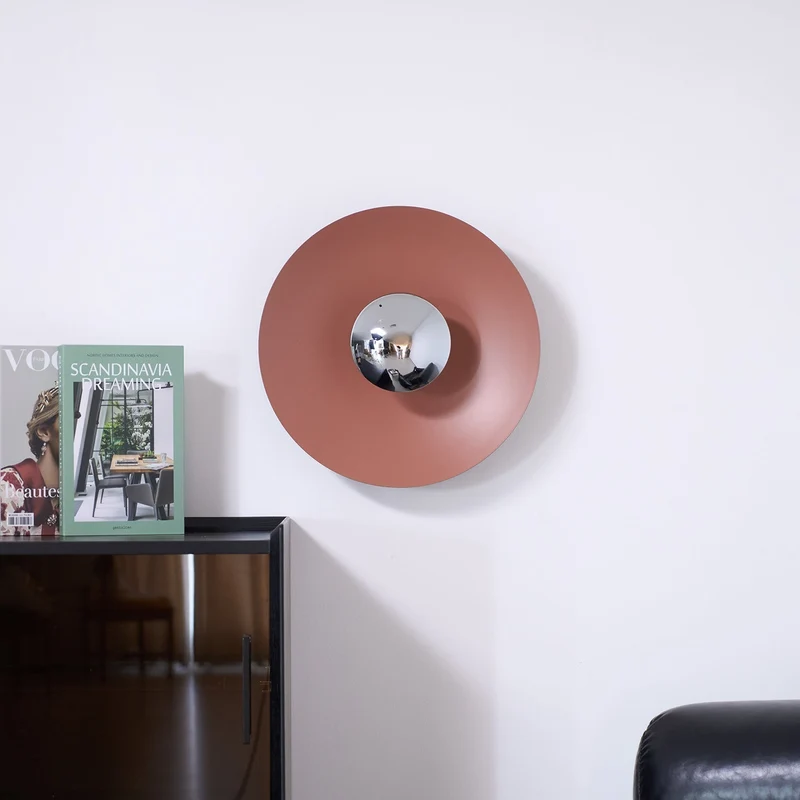 Ronde LED Wandlamp Eclipse Metaal Plafondlamp Modern Minimalistische Verlichting Woonkamer Slaapkamer | Sansoti