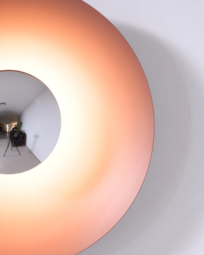 Ronde LED Wandlamp Eclipse Metaal Plafondlamp Modern Minimalistische Verlichting Woonkamer Slaapkamer | Sansoti