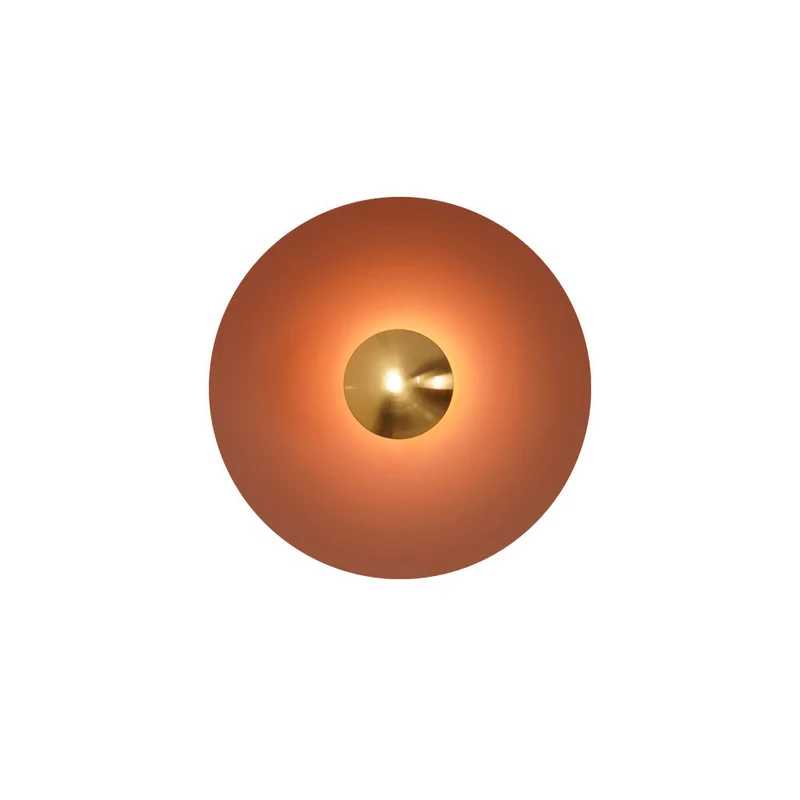 Ronde LED Wandlamp Eclipse Metaal Plafondlamp Modern Minimalistische Verlichting Woonkamer Slaapkamer | Sansoti