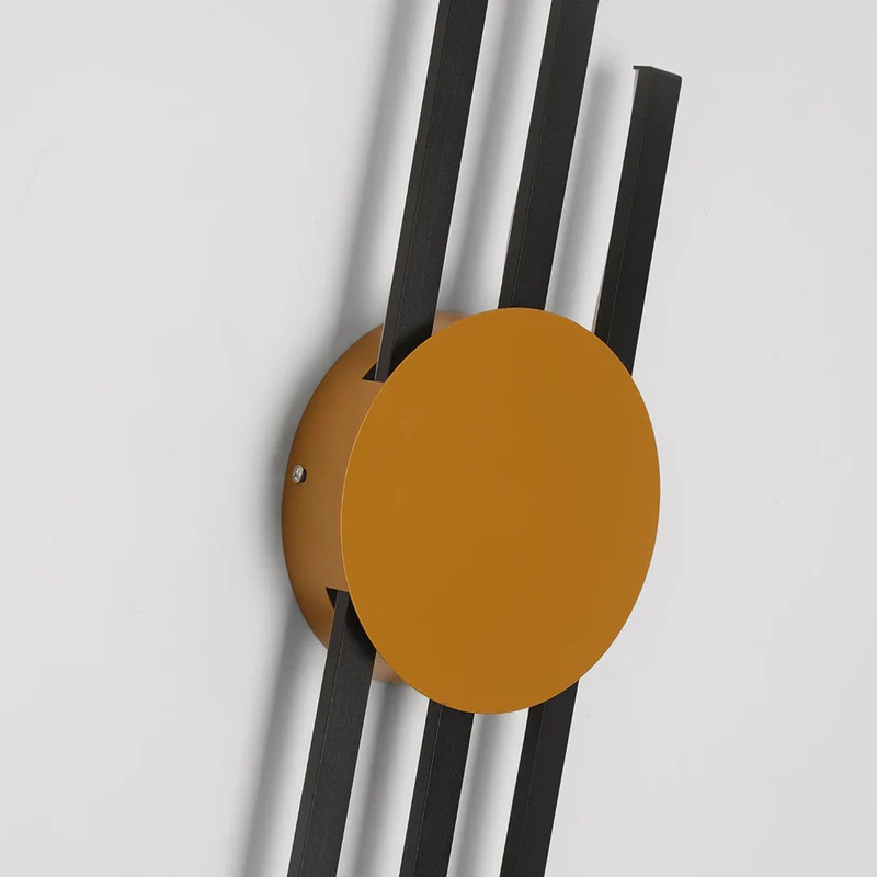 Moderne Wandlamp Lineair Ontwerp Metaal Acryl Studio Slaapkamer Woonkamer Hal Interieurverlichting LED | Sansoti