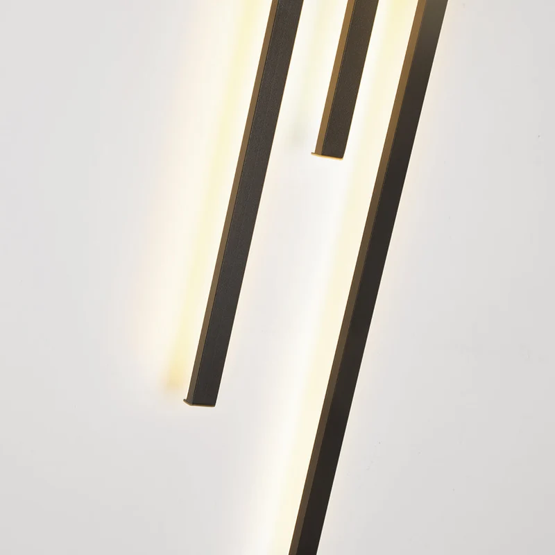 Moderne Wandlamp Lineair Ontwerp Metaal Acryl Studio Slaapkamer Woonkamer Hal Interieurverlichting LED | Sansoti