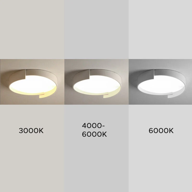 Dubbele Plafondlamp LED Ronde Metalen Afwerking Moderne Verlichting Dimbaar Wit Grijs Groen Goud Woonkamer | Sansoti