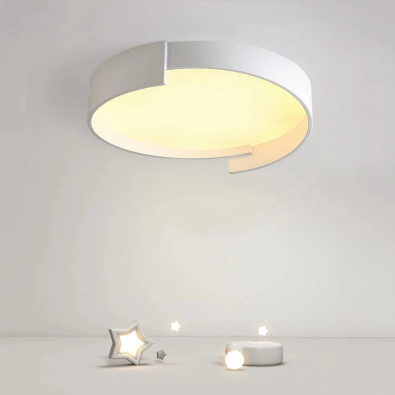 Dubbele Plafondlamp LED Ronde Metalen Afwerking Moderne Verlichting Dimbaar Wit Grijs Groen Goud Woonkamer | Sansoti