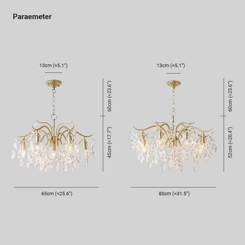 Hanglamp Kristal Metaal Bloem LED Verlichting Eetkamer Woonkamer Modern Luxe Design Plafondlamp Hangverlichting | Sansoti