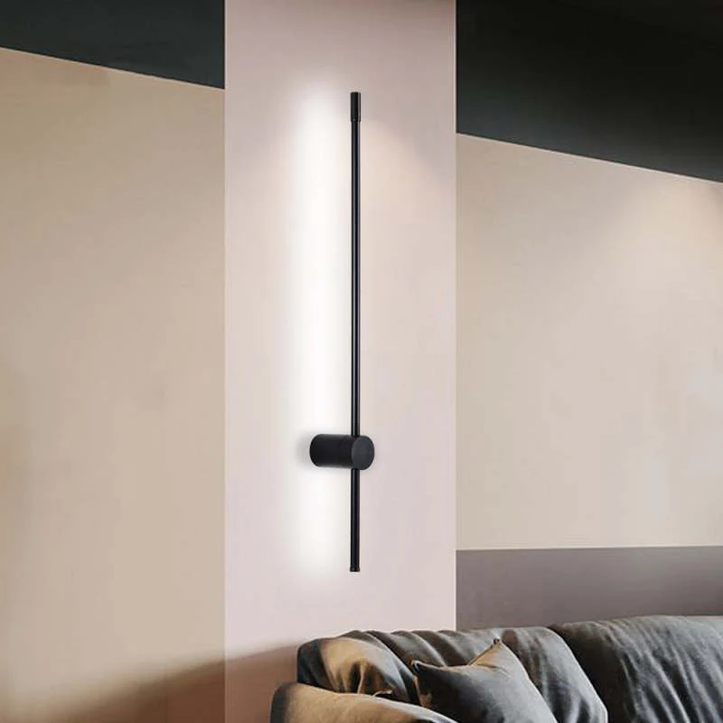 Minimalistische Metalen Wandlamp met Lineair Design voor Woonkamer Slaapkamer Eetkamer Leeshoek Sfeerverlichting | Sansoti