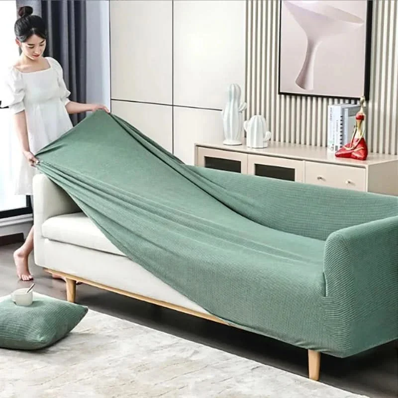 Geweven Bankhoes met Antislip Achterzijde – Geribde Meubelprotector voor Comfort Bescherming en Duurzaamheid | Sansoti