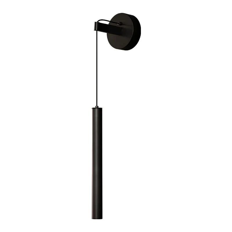 Minimalistische Wandlamp Messing LED Lijnontwerp Scandinavisch Modern Interieur Sfeerverlichting Woonkamer | Sansoti