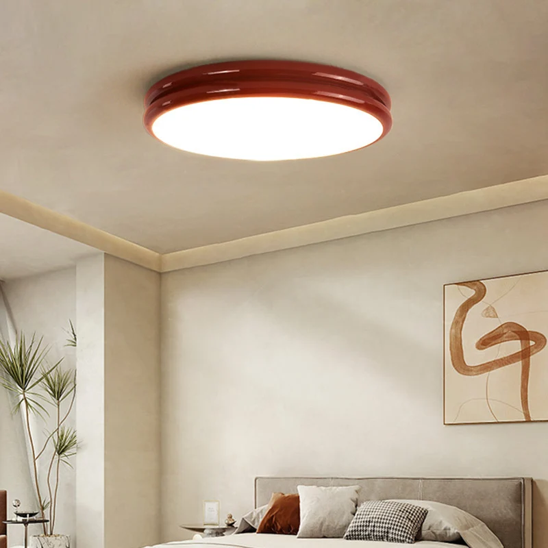 Moderne Plafondlamp Metaal Acryl Kleurrijke Dubbele Laag Dimbaar LED Verlichting Woonkamer Slaapkamer | Sansoti