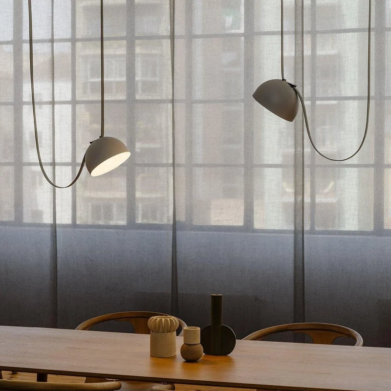 Hanglamp met Verstelbare Canvas Riemen en 360° Lichtverspreiding voor Sfeervolle Woonkamer en Eetkamer | Sansoti