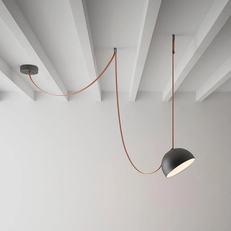 Hanglamp met Verstelbare Canvas Riemen en 360° Lichtverspreiding voor Sfeervolle Woonkamer en Eetkamer | Sansoti