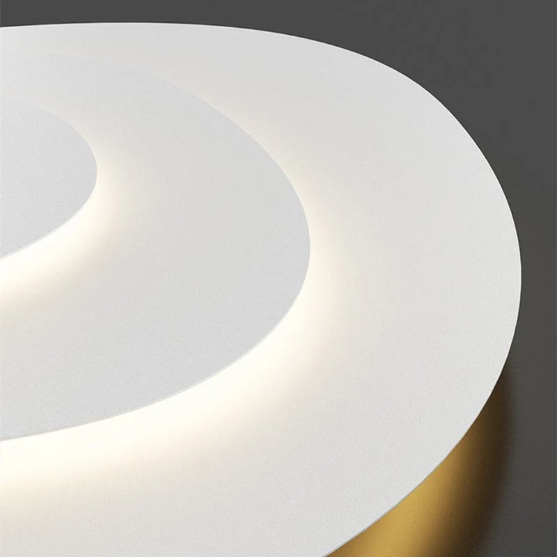 Moderne Plafondlamp Metaal Wit LED 50-110cm Dimbaar Slaapkamer Woonkamer Minimalistische Design Verlichting | Sansoti